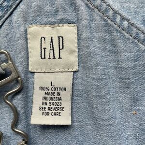 Gap overall shorts